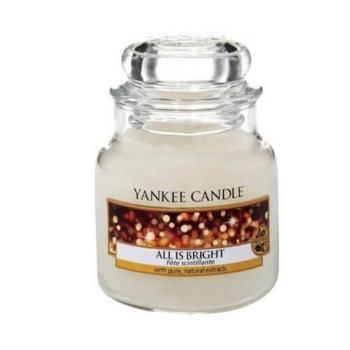 Yankee Candle Lumânare aromatica Classic mică All Is Bright 104 g