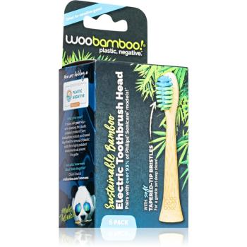 Woobamboo Eco Electric Toothbrush Head capete de schimb pentru periuta de dinti din bambus 6 buc