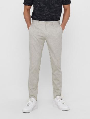 ONLY & SONS Mark Chino Pantaloni Alb