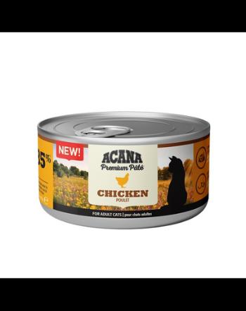 ACANA Premium Pate Chicken pate de pui pentru pisici 24 x 85 g