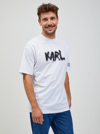 Karl Lagerfeld Tricou Alb