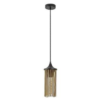 Lampă suspendată Rabalux 72151 Roxas, negru