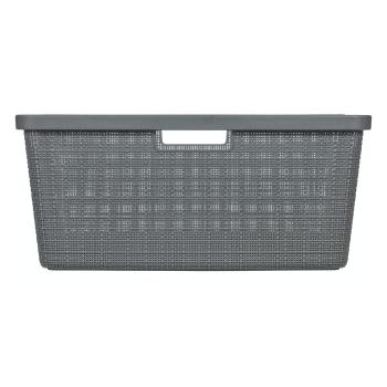 Coș de rufe Curver Jute, 46 l, gri