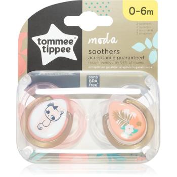 Tommee Tippee C2N Moda 0-6 m suzetă Girl 2 buc