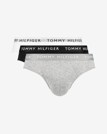 Tommy Hilfiger Slipuri, 3 bucăți Negru Alb Gri