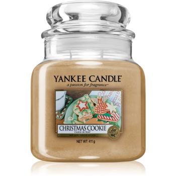 Yankee Candle Christmas Cookie lumânare parfumată Clasic mediu 411 g