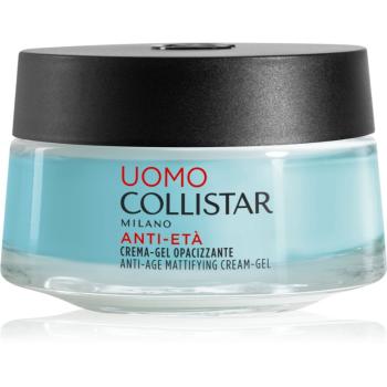 Collistar Uomo Anti-Age Mattifying Cream-Gel cremă facială antirid pentru fermitate 50 ml