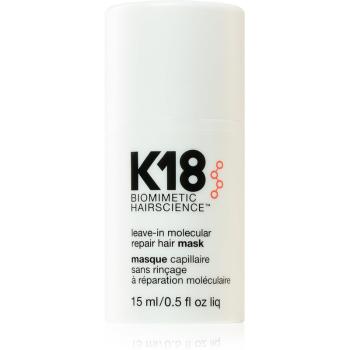 K18 Molecular Repair Hair Mask tratament pentru îngrijirea părului fără clătire 15 ml