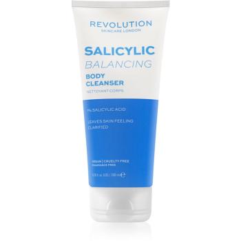 Revolution Skincare Body Salicylic (Balancing) gel de duș Cu AHA Acizi 200 ml