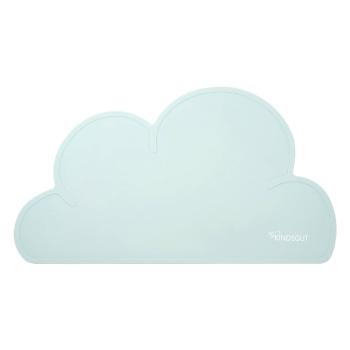 Suport din silicon pentru masă Kindsgut Cloud, 49 x 27 cm, albastru