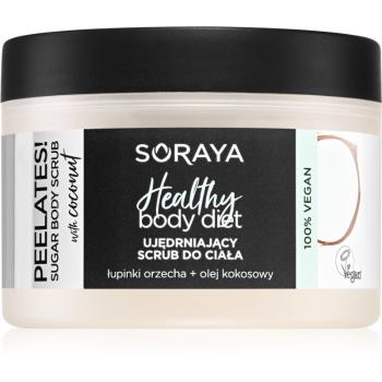 Soraya Healthy Body Diet exfoliant din zahar cu ulei de cocos 200 ml