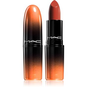 MAC Cosmetics  Love Me Lipstick ruj satinat culoare Hot as Chili 3 g