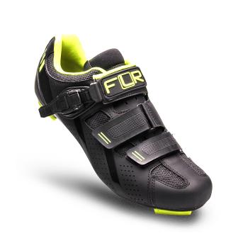 FLR F-15 pantofi de ciclism - black/neon yellow 
