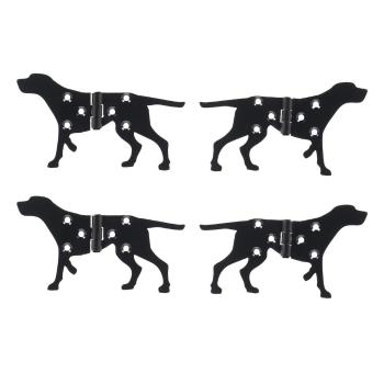 Balamale pentru ușă 4 buc. din metal Dog – Esschert Design