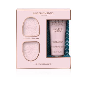 Baylis & Harding Set de îngrijire pentru picioare Ulei de jojoba, vanilie și de migdale 2 buc