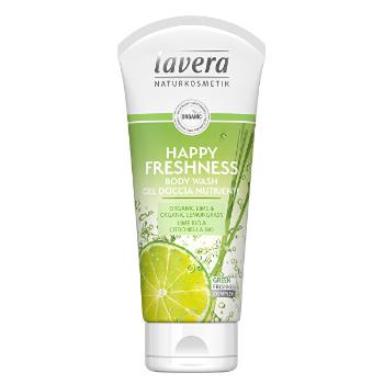 Lavera Gel de duș și baie Happy Freshness Bio Lime and Bio Lemongrass (Body Wash Gel) 200 ml
