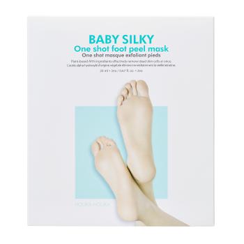 Holika Holika Mască peeling pentru picioare Baby Silky (One Shot Foot Peeling) 40 ml