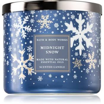 Bath & Body Works Midnight Snow lumânare parfumată 411 g