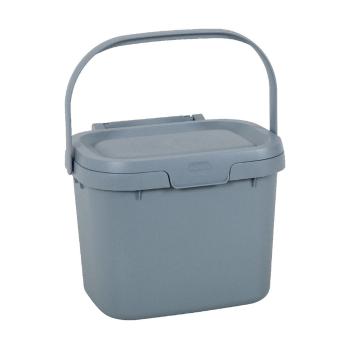 Recipient pentru deșeuri compostabile din plastic reciclat Addis Eco Range, gri