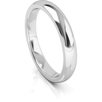 Art Diamond Inel de logodna pentru bărbați din aur alb AUG314B 68 mm