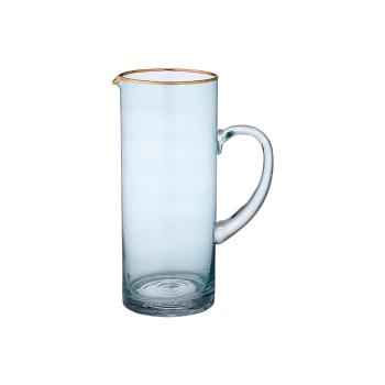 Carafă din sticlă Ladelle Chloe, 1,65 l, albastru