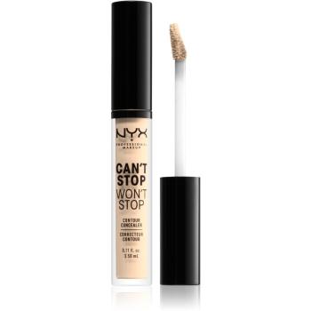 NYX Professional Makeup Can't Stop Won't Stop corector lichid culoare 01 Pale 3.5 ml