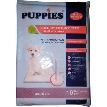 Covorase absorbante Puppies Training Pet Pad, 90 x 60 cm, 10 bucati