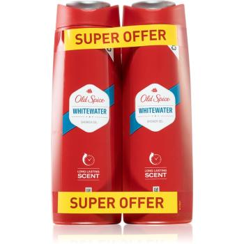 Old Spice Whitewater gel de duș pentru bărbați 2x400 ml
