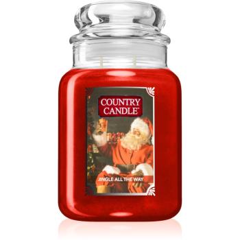 Country Candle Jingle All The Way lumânare parfumată 680 g