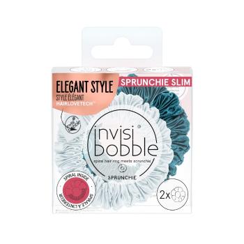 Invisibobble Elastic pentru păr Sprunchie Slim Cool as Ice 2 buc