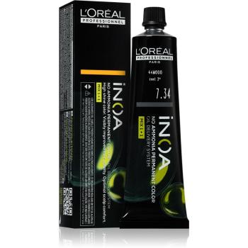 L’Oréal Professionnel Inoa Culoare permanenta pentru par fără amoniac culoare 7.34 60 ml