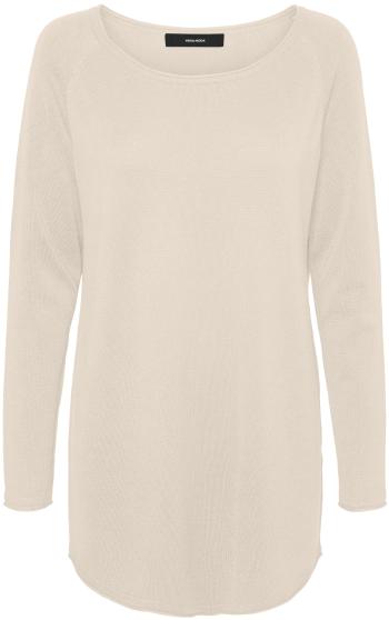 Vero Moda Pulover pentru femei VMNELLIE Relaxed Fit 10220902 Birch XL