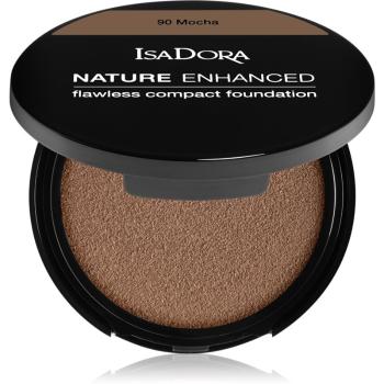 IsaDora Nature Enhanced Flawless Compact Foundation crema compacta culoare 90 Mocha 10 g