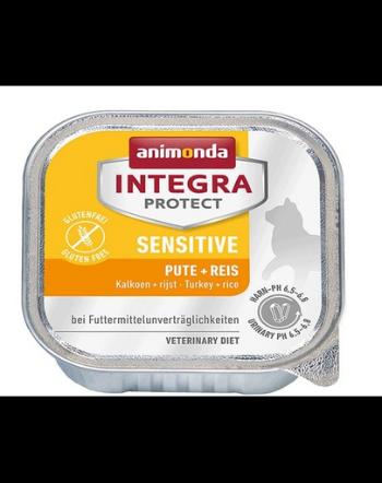 ANIMONDA Integra Sensitive curcan cu orez 100 g