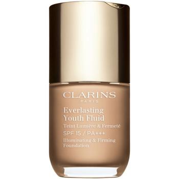 Clarins Everlasting Youth Fluid make-up pentru luminozitate SPF 15 culoare 108.3 Organza 30 ml
