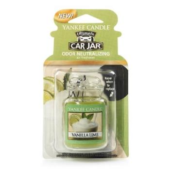 Yankee Candle Eticheta auto de lux Vanilla Lime 1 buc