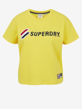 SuperDry Sportstyle Graphic Boxy Tricou Galben