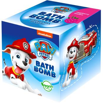 Nickelodeon Paw Patrol Bath Bomb bombă de baie pentru copii Raspberry - Marshall 165 g