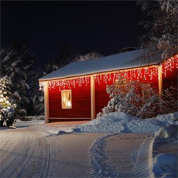 Blumfeldt Forsthaus luminide Crăciun 8 m 160 LED-uri Snowmotion albe calde