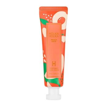 Holika Holika Cremă de mâini nutritivă și hidratantă Peach Date (Perfumed Hand Cream) 30 ml