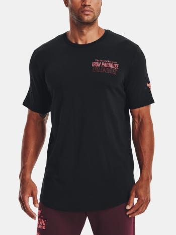 Under Armour UA Project Rock 1800 SS Tricou Negru