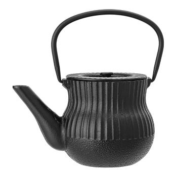 Ceainic din fontă Bloomingville Luca, 850 ml, negru