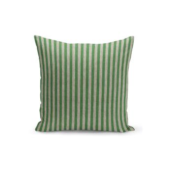 Față de pernă Kate Louise Stripes, 45 x 45 cm, bej-verde