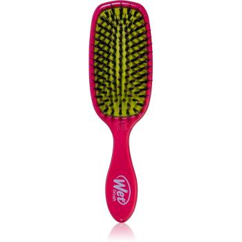 Wet Brush Shine Enhancer perie pentru un par stralucitor si catifelat Pink