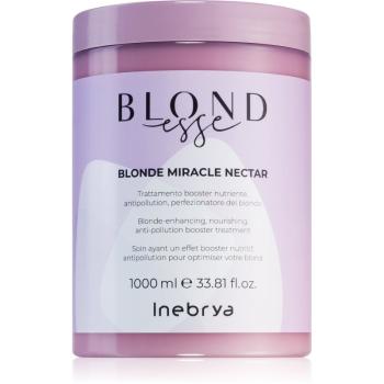 Inebrya BLONDesse Blonde Miracle Nectar tratament nutritiv in profunzime pentru par blond 1000 ml