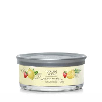 Yankee Candle Lumânare aromatica Signature sticla medie Iced Berry Limonade 340 g