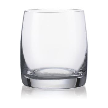 Set 6 pahare pentru whisky Crystalex Ideal, 290 ml