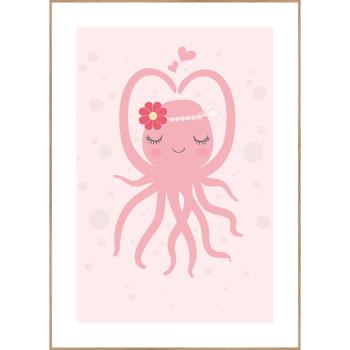 Tablou pentru copii 30x40 cm Oktopus – Malerifabrikken