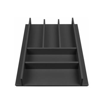 Organizator de tacâmuri negru 33 x 47 cm Wood Line – Elletipi