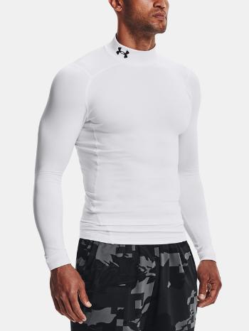 Under Armour CG Armour Comp Mock Tricou Alb